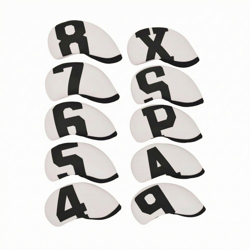 Pieces golf iron club head - 10,
