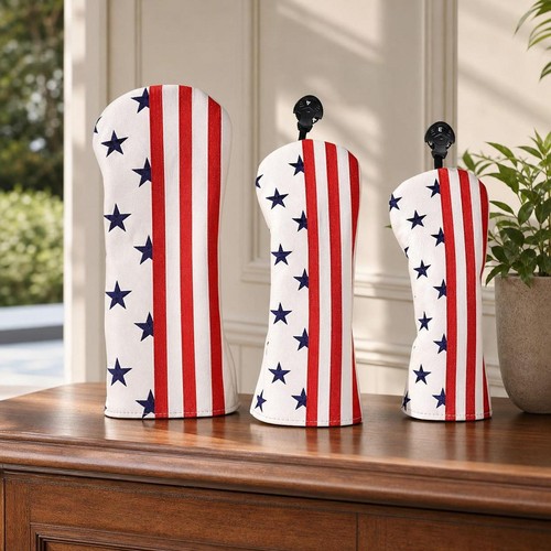 3pcs golf headcovers - 3pcs, for