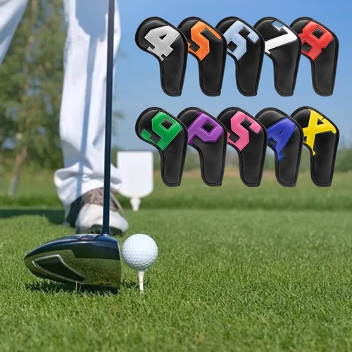 10pcs golf iron head covers - iron,