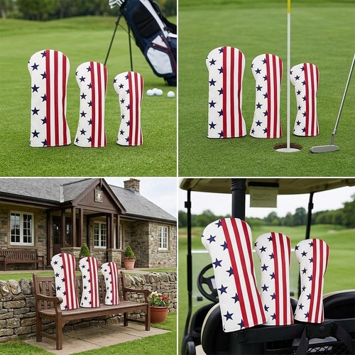 Golf wood headcovers - 3x,
