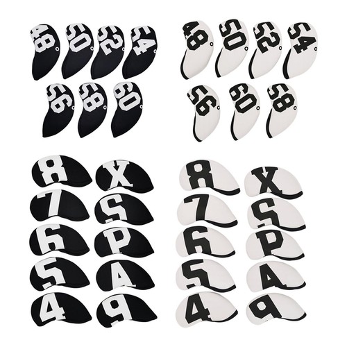 7pcs golf club - headcover, iron